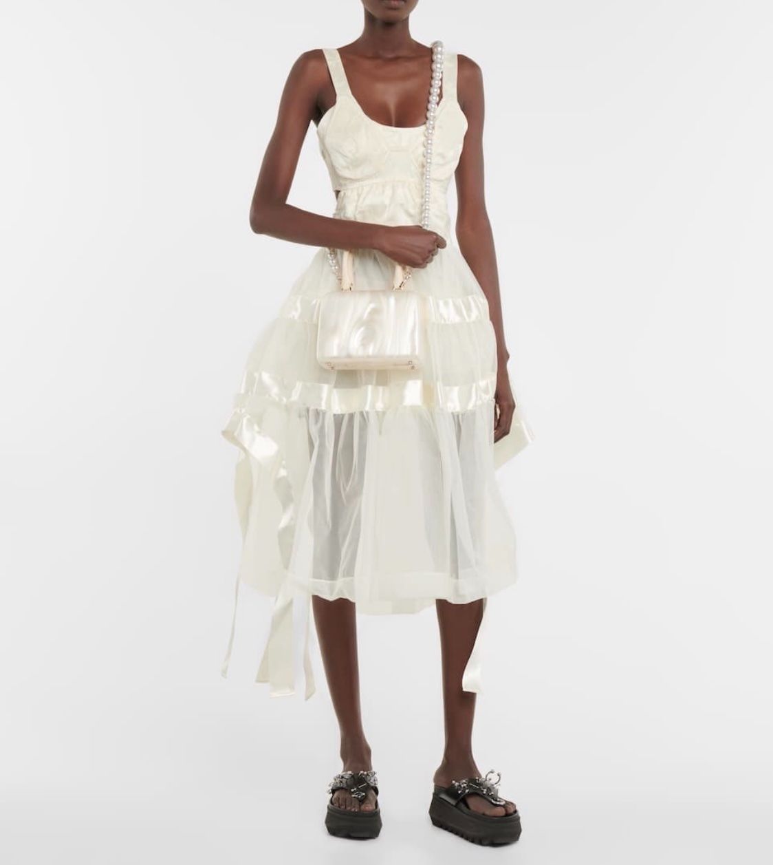 Vestiti: Simone Rocha cream dress – Usato da Zürich venduto da daria_m
