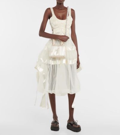 Simone Rocha cream dress