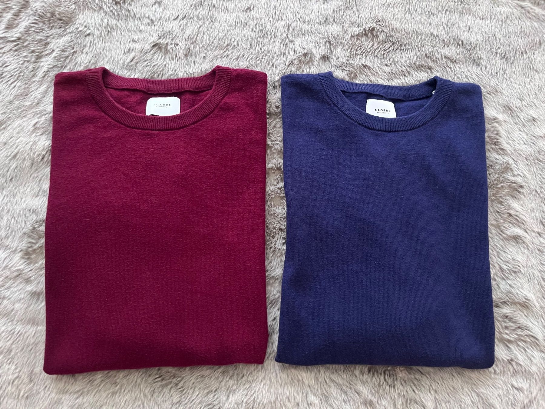 Globus Maglioni & Felpe: 2x GLOBUS ESSENTIALS Damenpullover Baumwolle Kaschmir Gr. M – Usato da Belp venduto da Solyluna