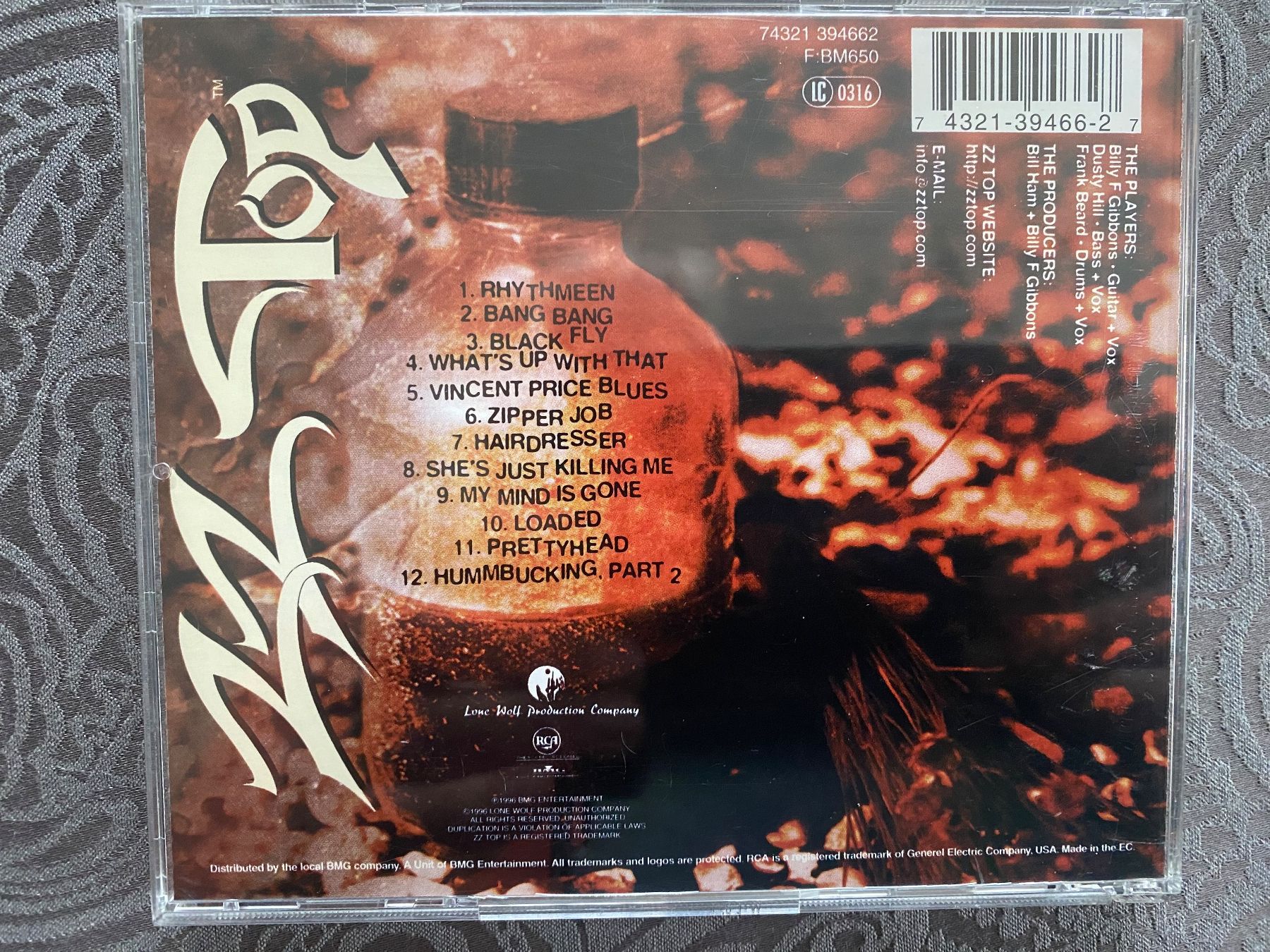 CD: ZZ Top - Rhythmeen – Nuovo (secondo la descrizione) da Duggingen venduto da Kisha010 2