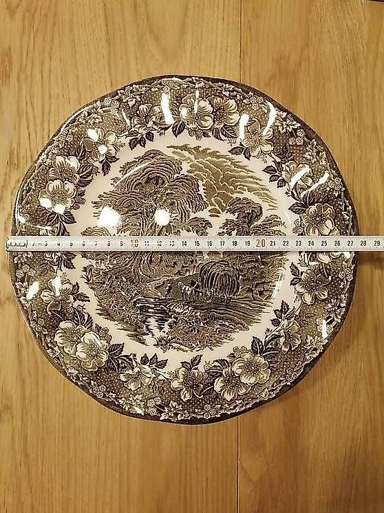Piatti: 9x Woodland grosse Teller – Usato da Horw venduto da Smiling98