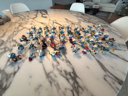 48 Schlumpf Figuren aus den 1990ern