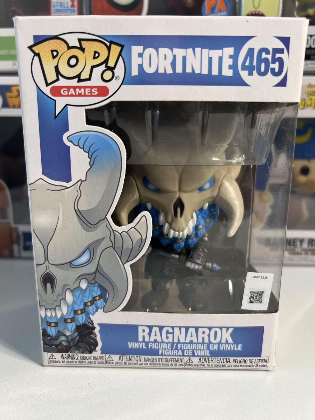 Funko Statuette: Funko POP! Games Fortnite Ragnarok – Nuovo e nell'imballaggio originale da Le Mouret venduto da perfectbijou
