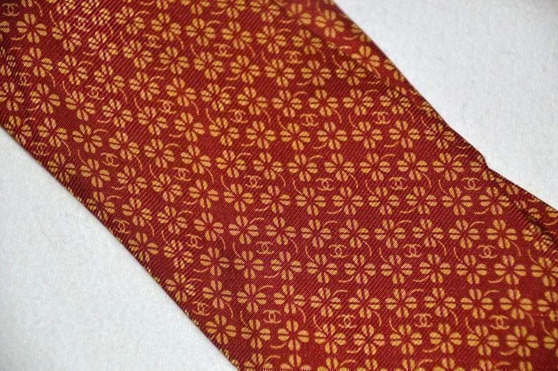 Chanel Krawatten: Krawatte / Cravate Chanel 100% Soie / Seide – Gebraucht aus Collonges von Auganien 3