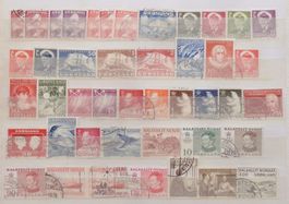 KALAALLIT NUNAAT - GRØNLAND: Des timbres oblitérés, 3 photos