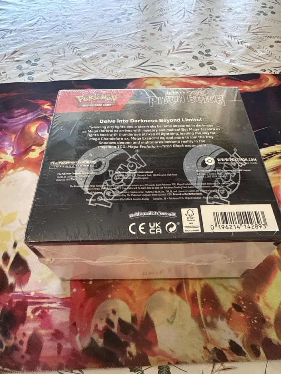 Pokémon Carte collezionabili: Pokemon TCG Mega Evolution Pitch Black Display EN – Nuovo e nell'imballaggio originale da Sargans venduto da XswissprimeX 2