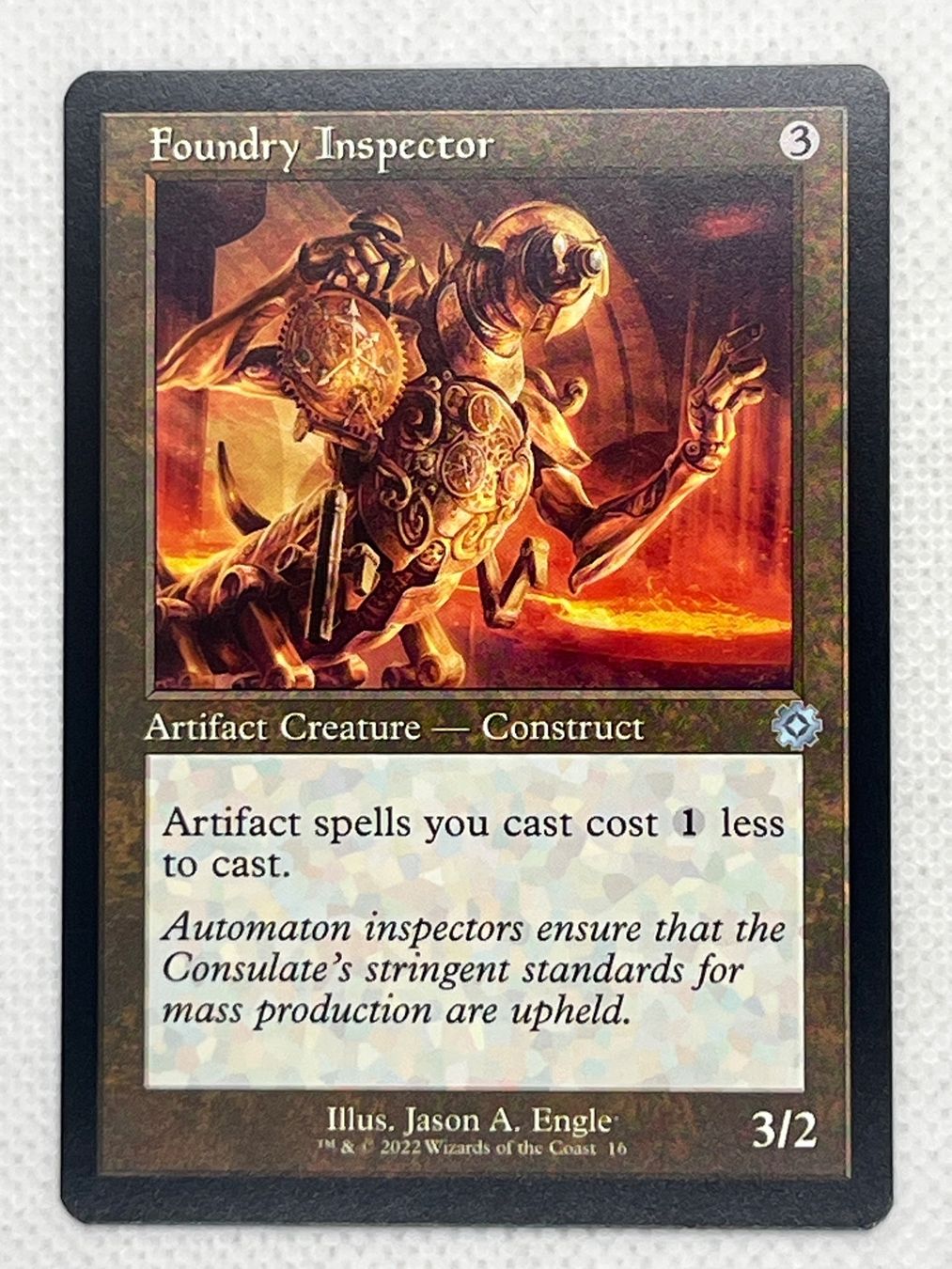 Magic The Gathering Carte collezionabili: Magic the Gathering - Foundry Inspector - Selten! – Usato da Hinterkappelen venduto da Kim1992