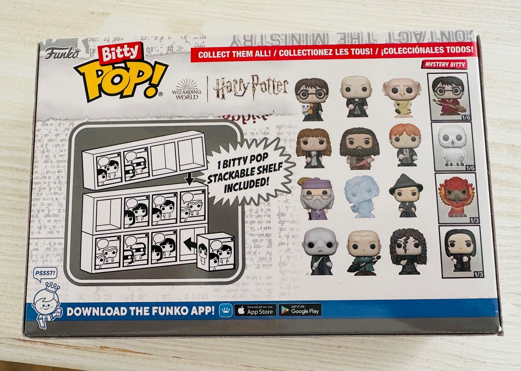 Figurine de collection Funko Pack 4 Figurines Bitty Pop Harry Potter