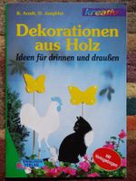 Dekorationen aus Holz - Ideen für drinnen und draussen