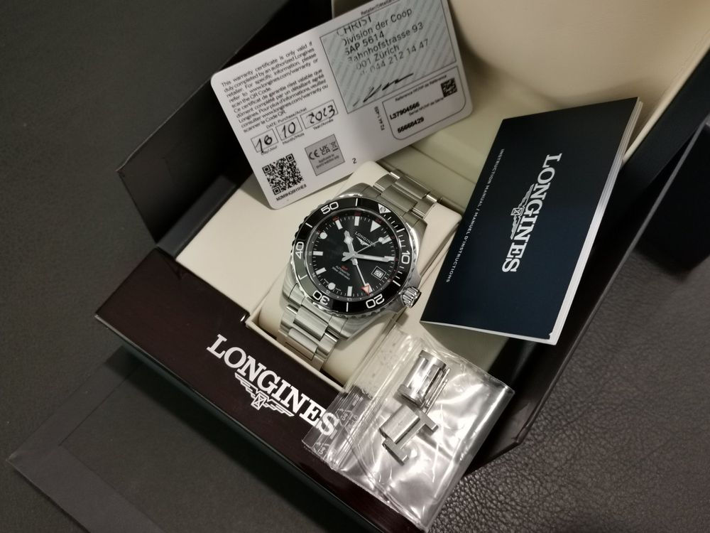 Longines HydroConquest GMT 41mm Comprare su Ricardo