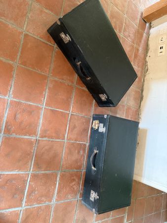 Vintage Koffer Set, 2 Stück, Reisekoffer mit Charme!