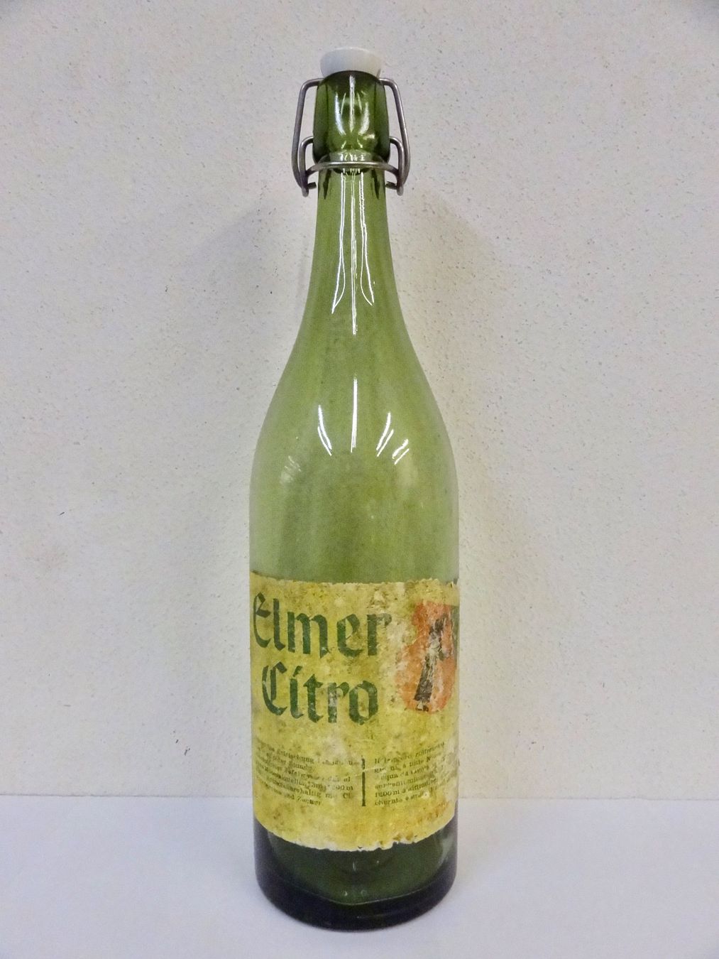 Gläser, Krüge & Flaschen: alte Flasche ELMER CITRO 1955 BÜLACH – Gebraucht aus Kerzers von Flaschenposten 1