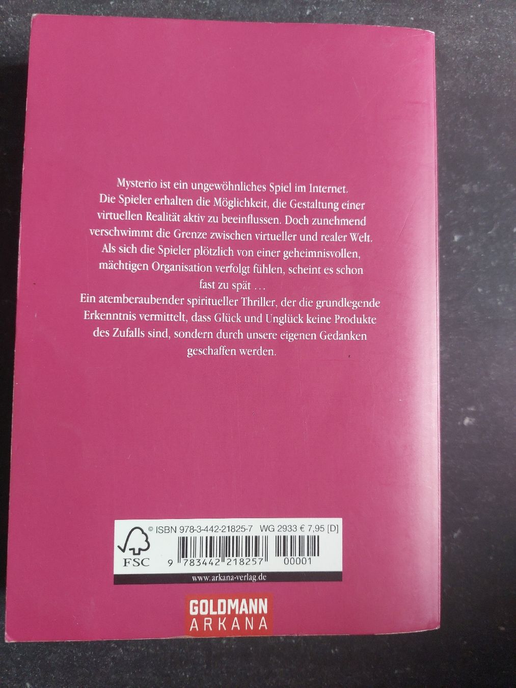 Bücher: Buch "Mysterio" – Gebraucht aus Siebnen von LastChanc2 1