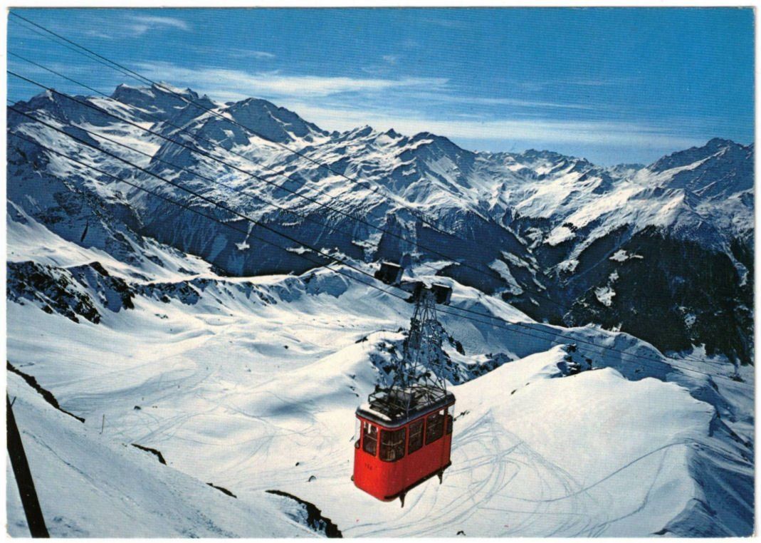 Cartes postales: Verbier - Luftseilbahn Attelas – D'occasion à Binningen par Mountainrider