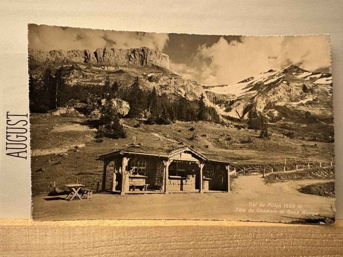 Ansichtskarten: AK von Col du Pillon – Gebraucht aus Rümlang von Kartenpost1
