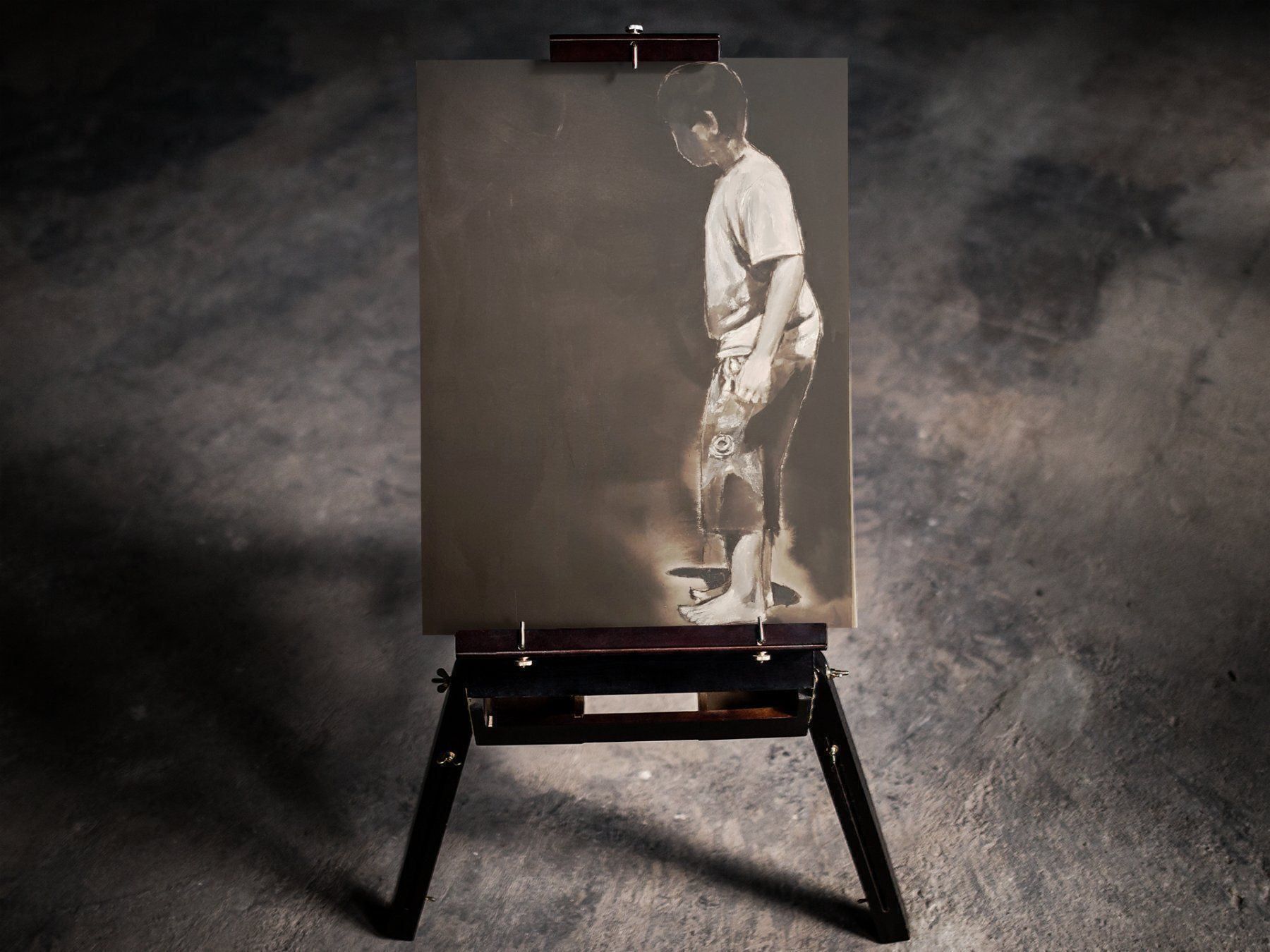 Gemälde: Bali - KUNST -  Magic Football - Original - Leinwand – Neu (gemäss Beschreibung) aus Uetliburg SG von Adrianm 2