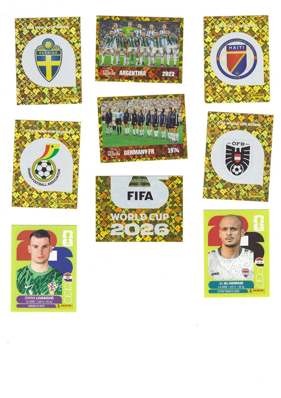 Panini Carte collezionabili: Panini WM 2026 – Nuovo (secondo la descrizione) da Tegerfelden venduto da qualmbalgge