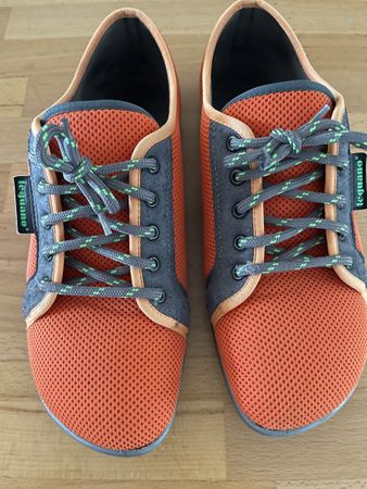 Leguano Barfussschuh Orange GR 45