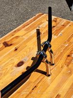 Motorradlenker Drag Bar inkl. Riser chrome