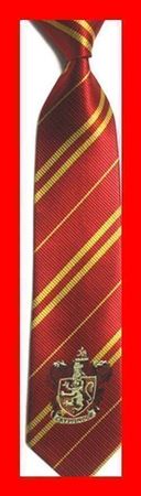 Harry Potter Krawatte Gryffindor tie Zauberer Kostüm Rot