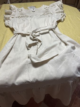 Chic abito di lino e viscosa tgM/L-feste👌vacanze