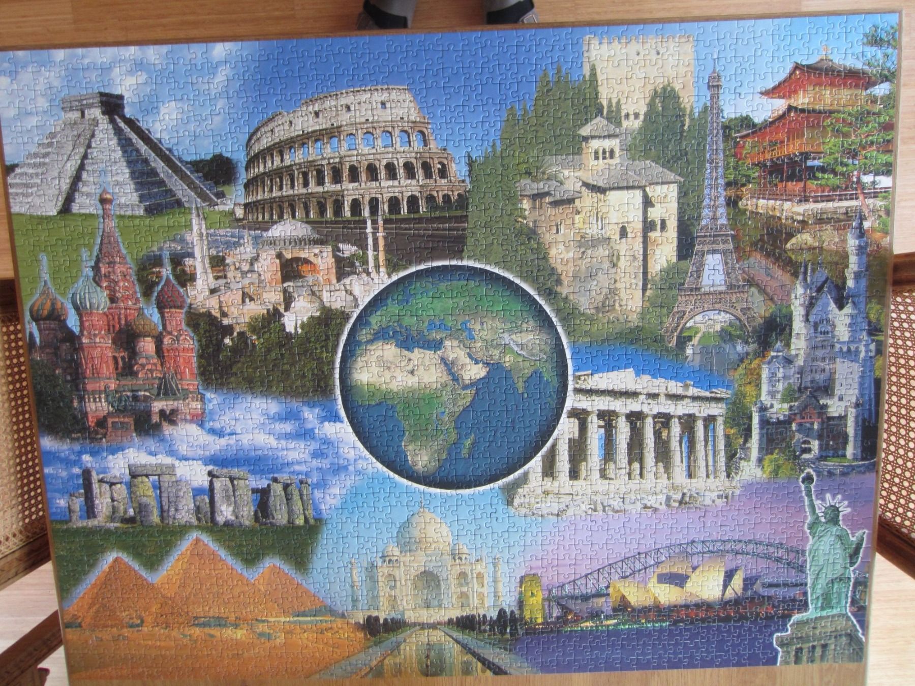 Ravensburger Puzzle: Puzzle 2000-teilig, Sujet "neue Weltwunder - Ravensburger – Usato da Männedorf venduto da smarties870 1