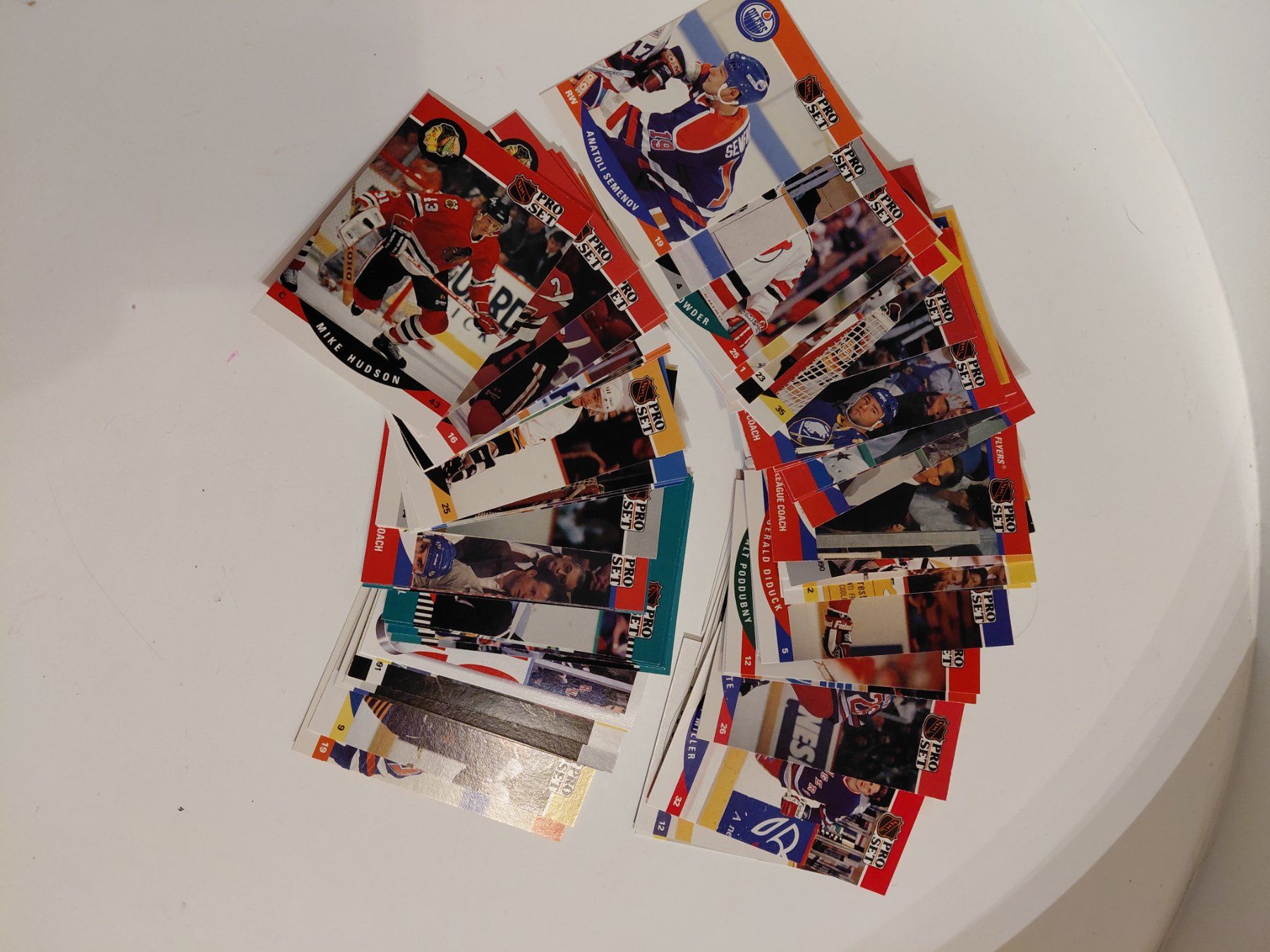 NHL Carte collezionabili: Lot Carte NHL ProSet  saison 90-91 – Usato da Fey venduto da lav_ch7f