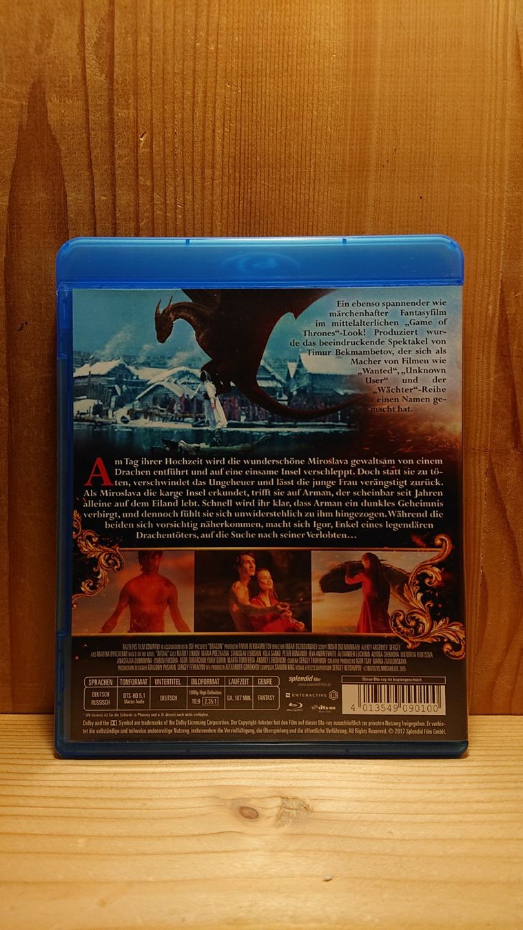 Tutti i DVDs: DRAGON LOVE IS A SCARY TALE Blu-Ray – Usato da Wilderswil venduto da Exebub 1