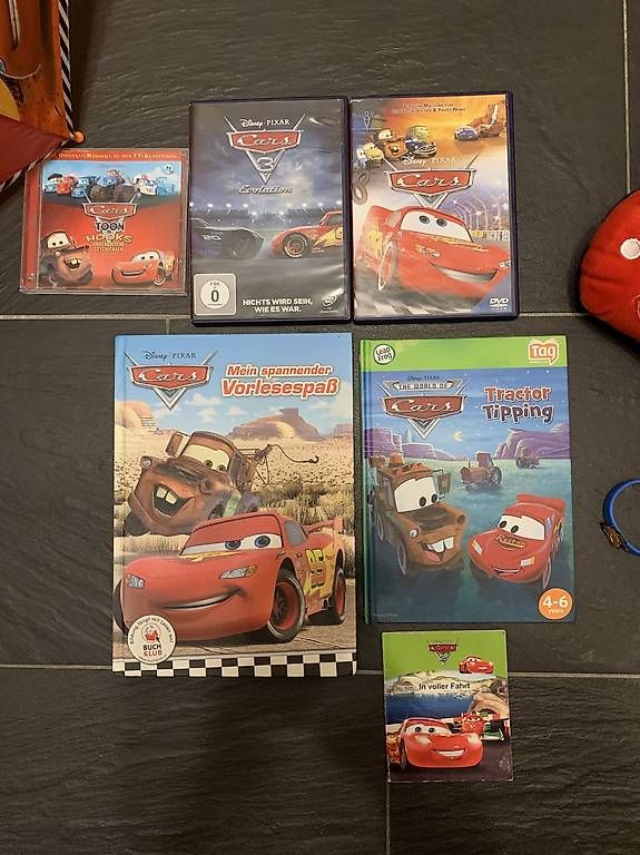 Disney Valigie: Lightning McQueen Set 2 DVDs/ 1CD – Usato da Bättwil venduto da ulr_gtc9 1