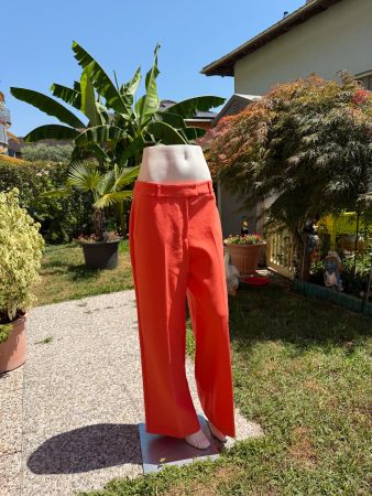 Elegante Hosen orange Grösse 38 - Comma