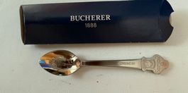 6 Rolex Bucherer Löffel  Zürich versilbert neu