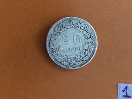 2 francs  1860  Rare