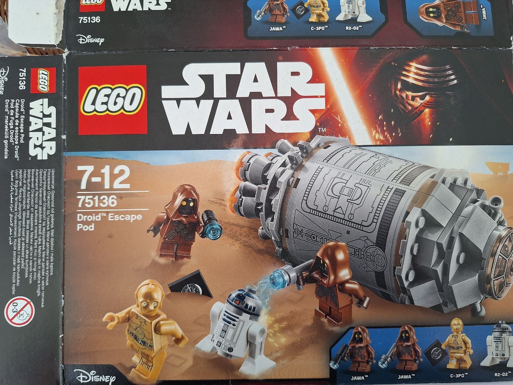 Lego Giocattoli: Lego Star Wars Droid Escape Pod 75136 – Usato da Flüh venduto da van_7vdl