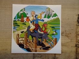 NEUES Abziehbild - Globi im alten China Jahr 2015 - 221192