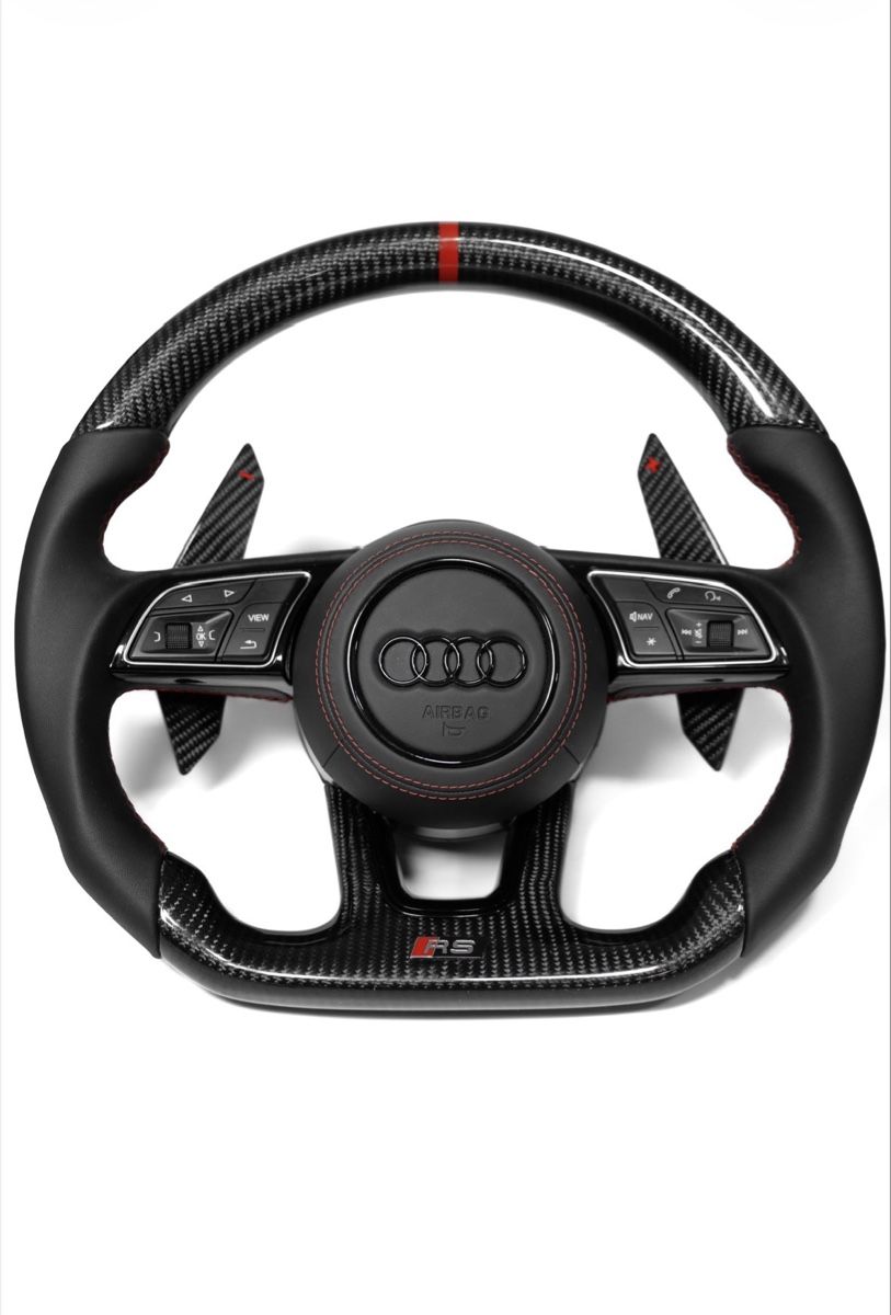 Audi Tutti pezzi di ricambio auto: Audi Lenkrad Carbon – Nuovo e nell'imballaggio originale da Brügg BE venduto da DENKOSTEERING_1