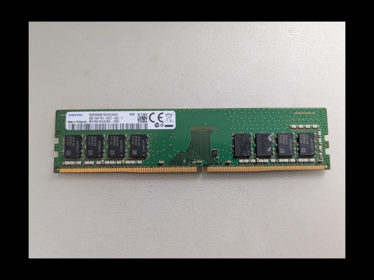 Samsung Memoria / RAM: Samsung 8GB DDR4 RAM – Usato da Hinterkappelen venduto da mr-deamon 1