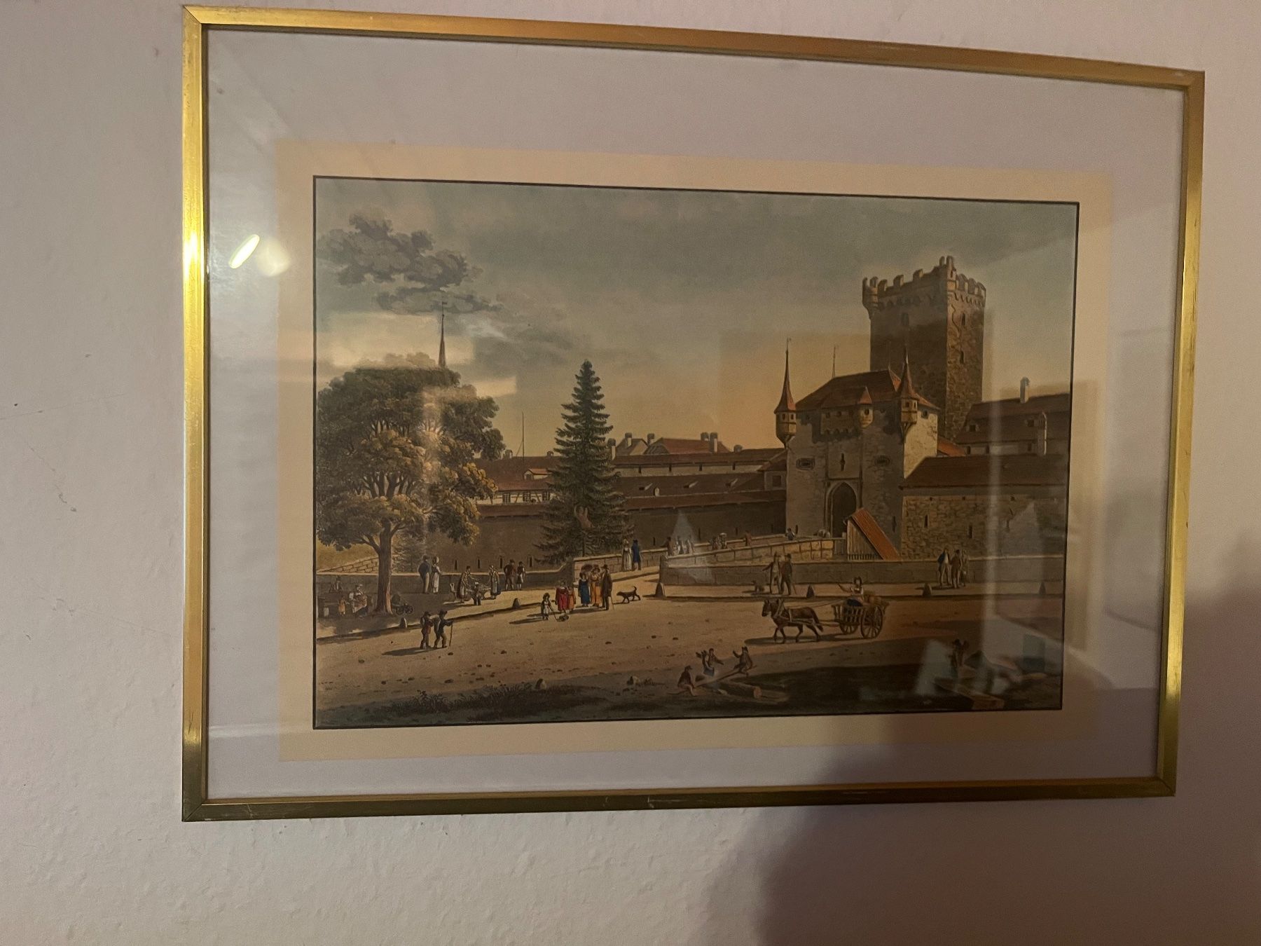 Spannende Alte Bilder Mit Goldrahmen Bilder
