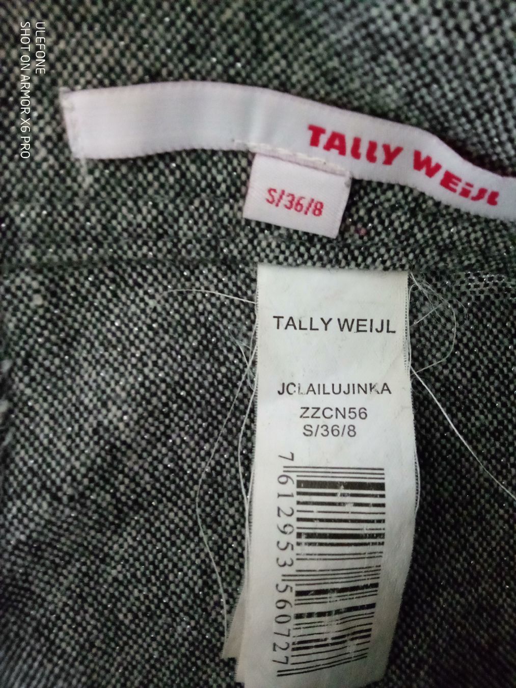 Gonne: Tally Weijl Minirock, Gr. 36, Grau – Usato da Volketswil venduto da Car1 3