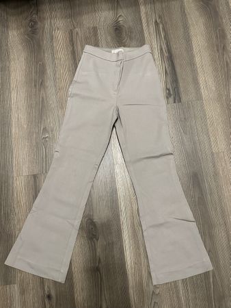 Elegante H&M Stoffhose Gr. 34 beige Businesshose Bürohose
