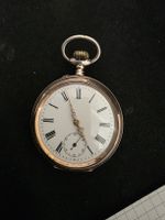 Antike Silber Taschenuhr Remontoire Cylinder 10 Rubis
