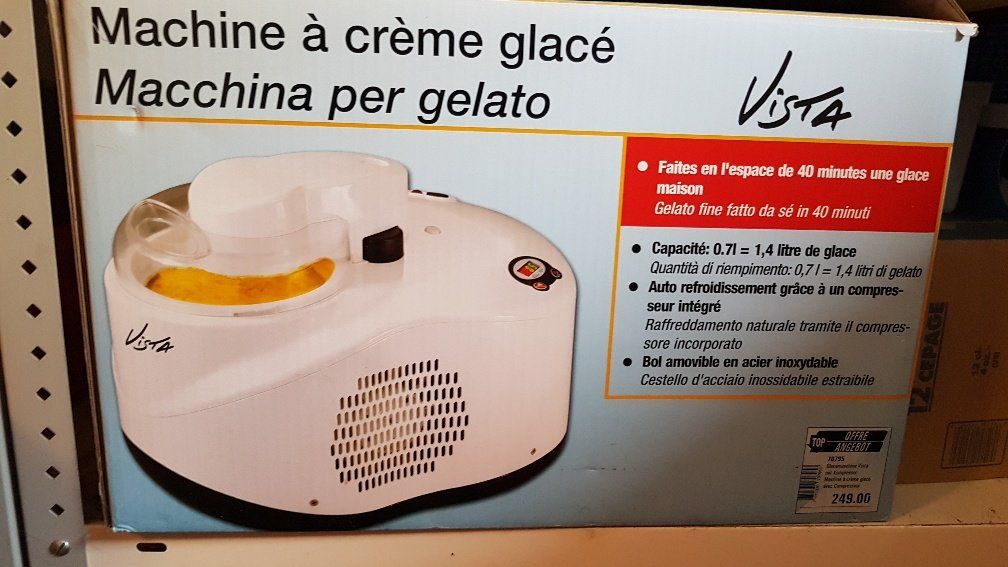 Appareils de cuisine: Glace Maschine – D'occasion à Niederbipp par Trude04