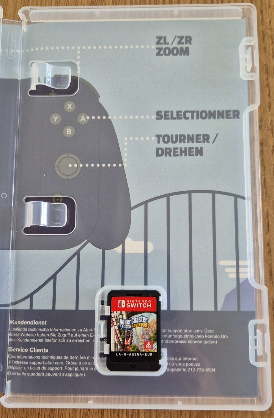 Giochi: RollerCoaster Tycoon Adventures - Nintendo Switch Spiel – Usato da Zofingen venduto da Sammelsurium92 2