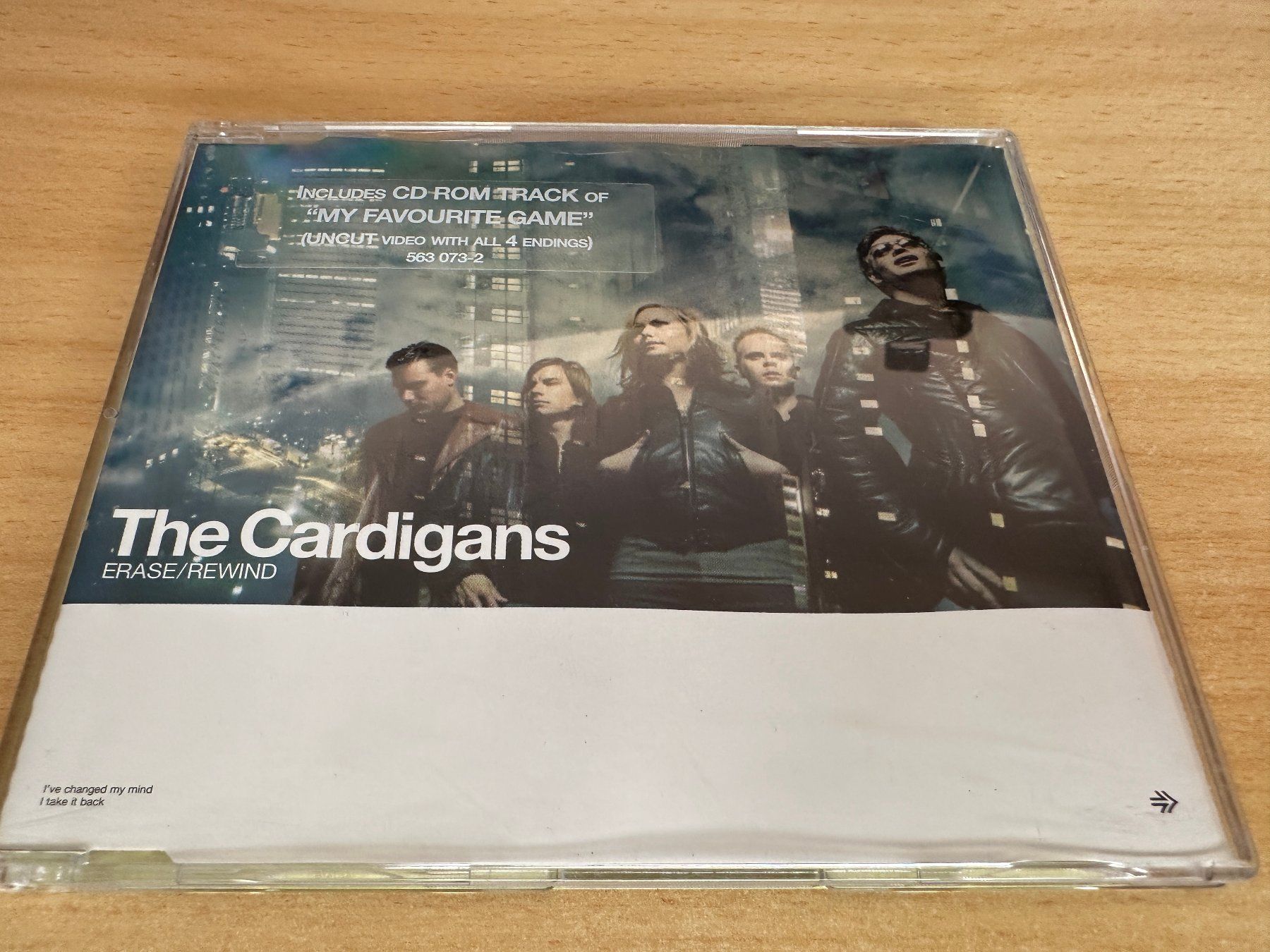 CD: The Cardigans – Erase/Rewind - Single CD – Usato da Rikon im Tösstal venduto da Alpenmutz
