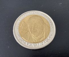 10 Euro Medaille Vatikan Probe 2008 Münze Papst Benedikt
