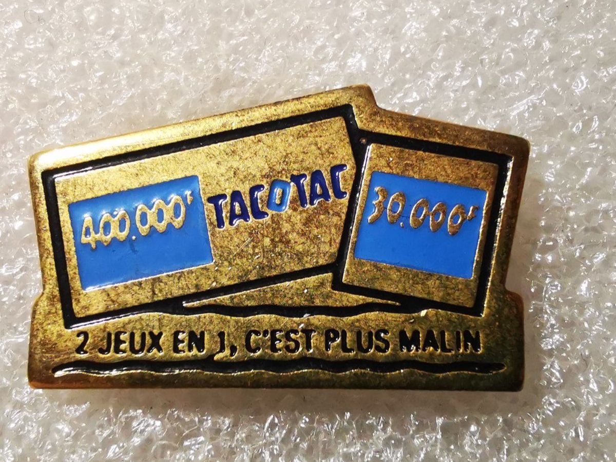 Placchette & Badge: Ansteckpin 7: Tac O Tac – Usato da Oppligen venduto da Pin-Fall-Shop