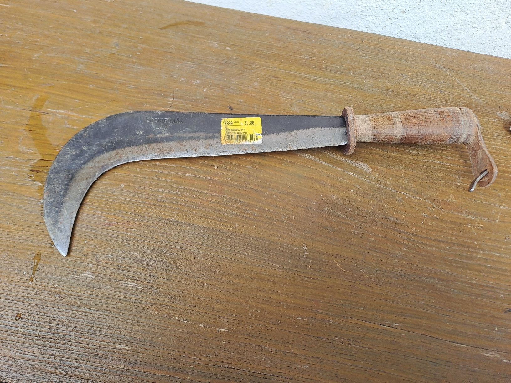 Tutti gli attrezzi: Gebrauchte Hippe, Rebmesser, Gartenmesser, Gertel – Usato da Steinerberg venduto da mat_h2m5 1