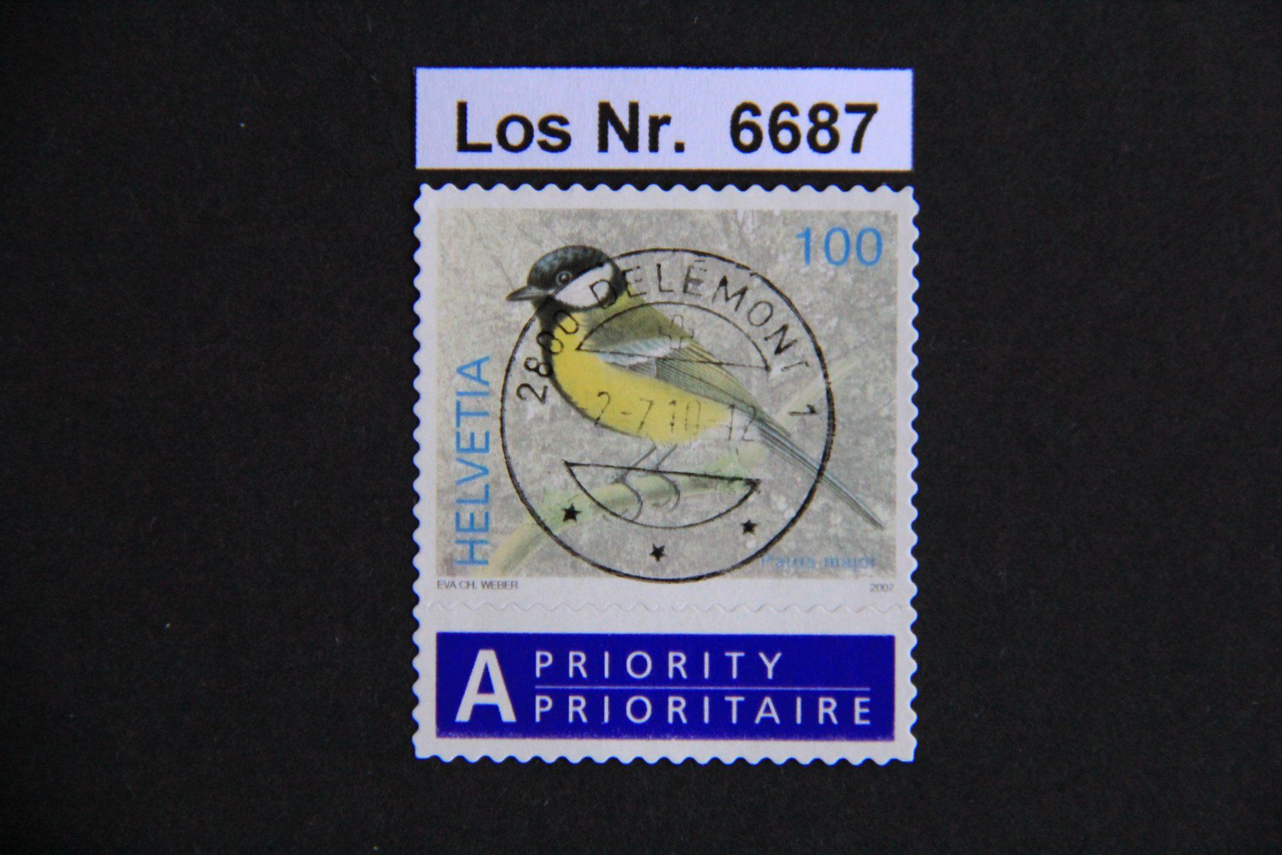 Tutti i francobolli: CH 2007 sauberer Vollstempel                        Los 6687 – Usato da Volken venduto da jukon65