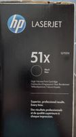 Cartouche toner HP LaserJet 51X Q7551X noir neuve scellée