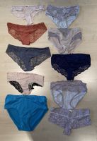 Slip Höschen Panty Tanga M + L Konvolut von 10 Stück (Nr. 9)