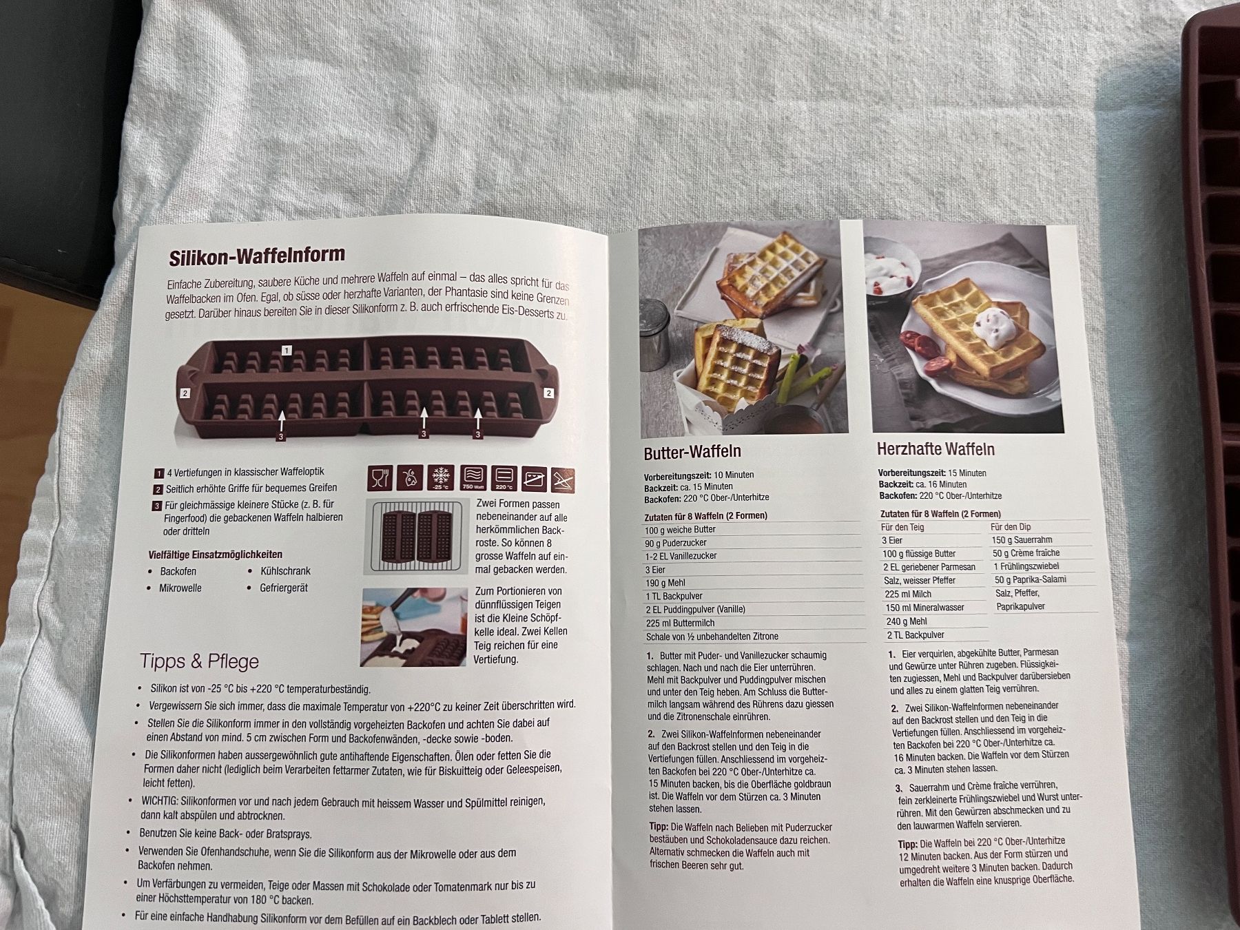 Tupperware Teglie da forno: Tupperware Silikon-Waffelform neu – Nuovo e nell'imballaggio originale da Wimmis venduto da Luana31 2